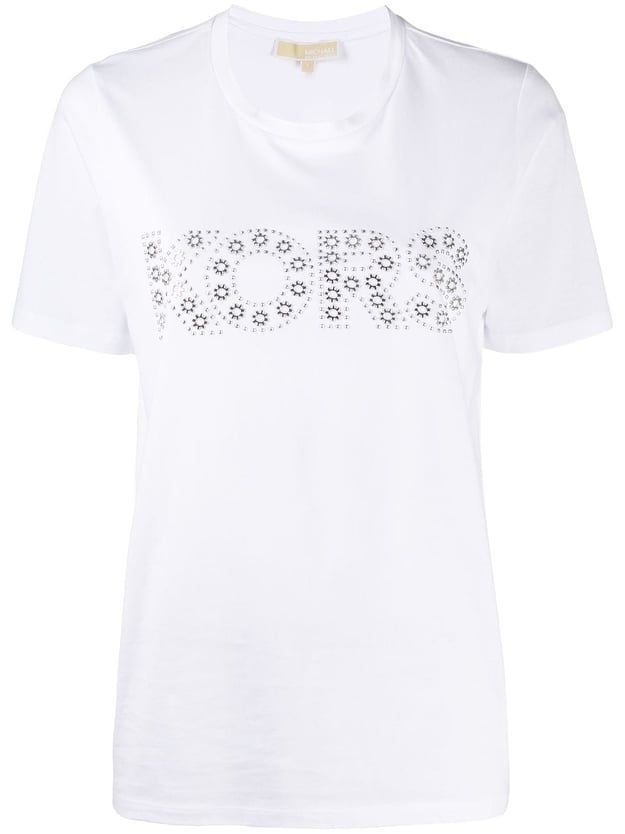 MICHAEL KORS STUDDED LOGO T-SHIRT