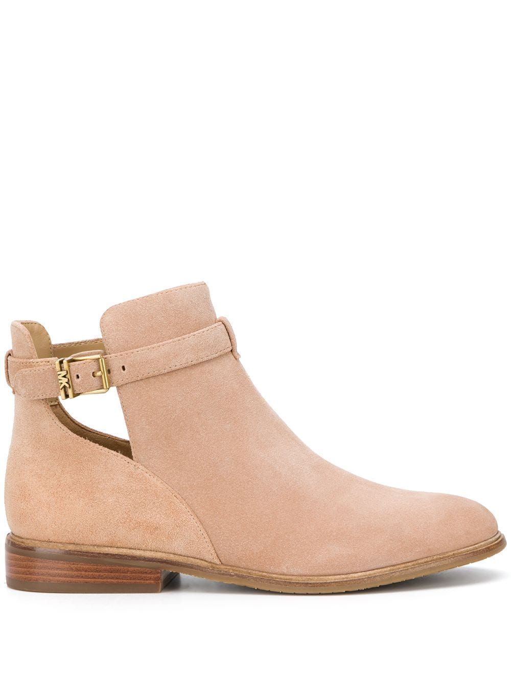 MICHAEL KORS LAWSON SUEDE BOOTIES