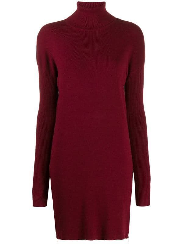 MICHAEL KORS SIDE-ZIP TURTLENECK  SWEATER ΦΟΡΕΜΑ