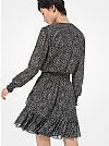 MICHAEL KORS METALLIC STAR GEORGETTE RUFFLED WRAP ΦΟΡΕΜΑ