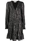 MICHAEL KORS METALLIC STAR GEORGETTE RUFFLED WRAP ΦΟΡΕΜΑ