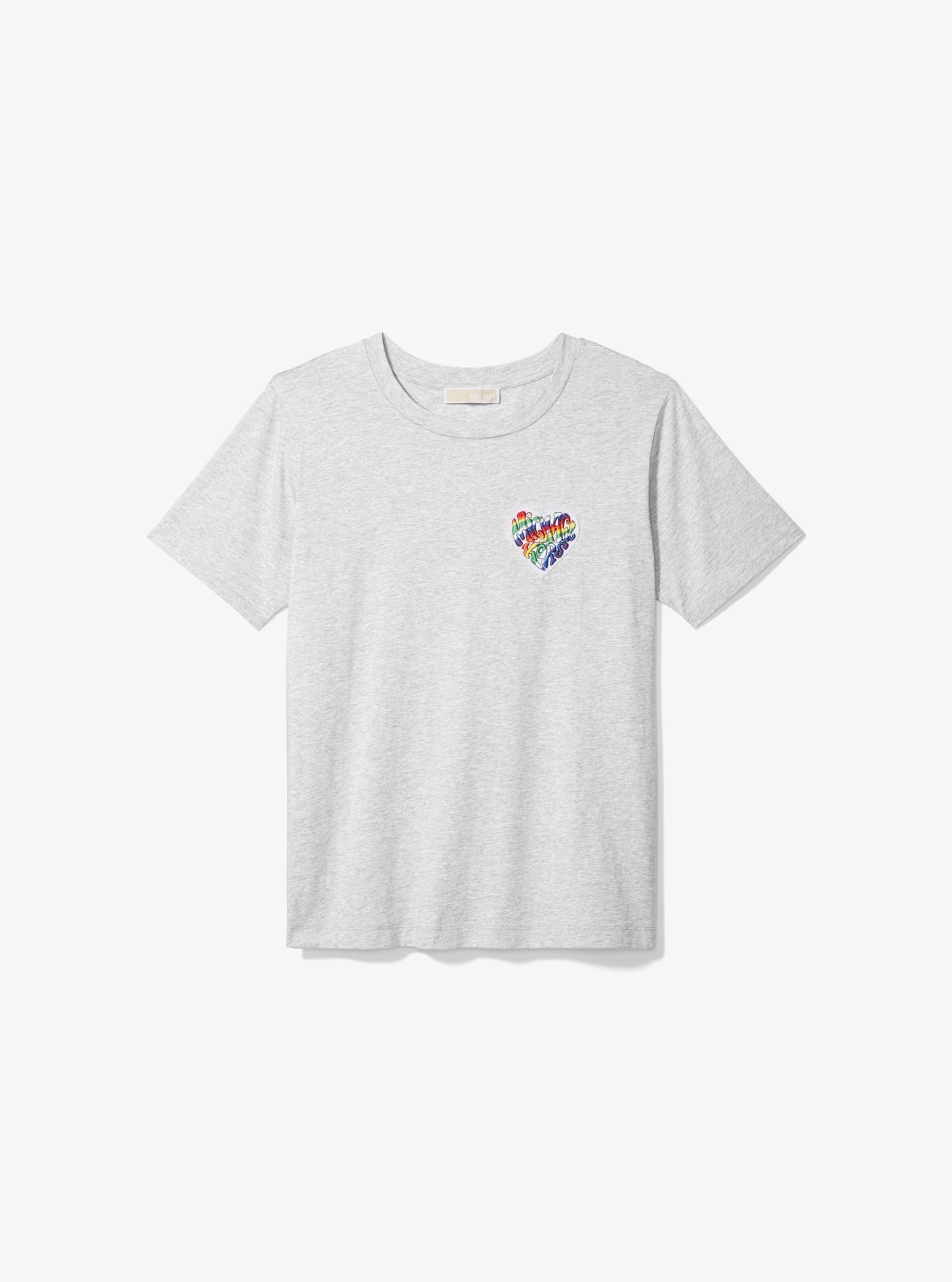 MICHAEL KORS HEART LOGO ORGANIC COTTON T-SHIRT