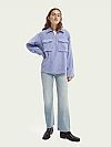 SCOTCH & SODA RIBBED UTILITY-STYLE ΜΠΛΟΥΖΑ