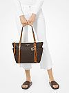 MICHAEL KORS SULLIVAN MEDIUM LOGO TOP-ZIP TOTE ΤΣΑΝΤΑ