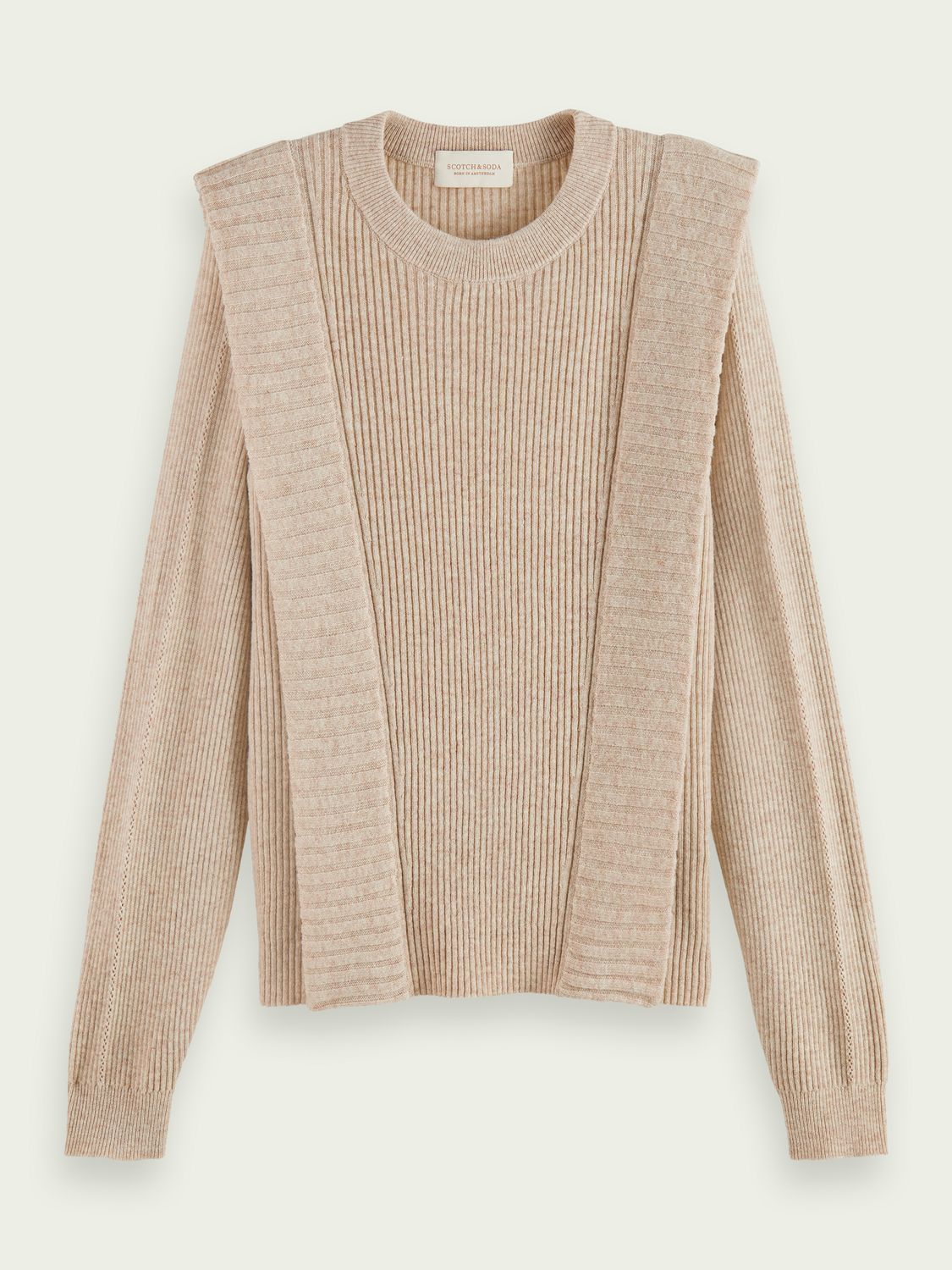 SCOTCH & SODA SHOULDER DETAIL ΠΛΕΚΤΟ
