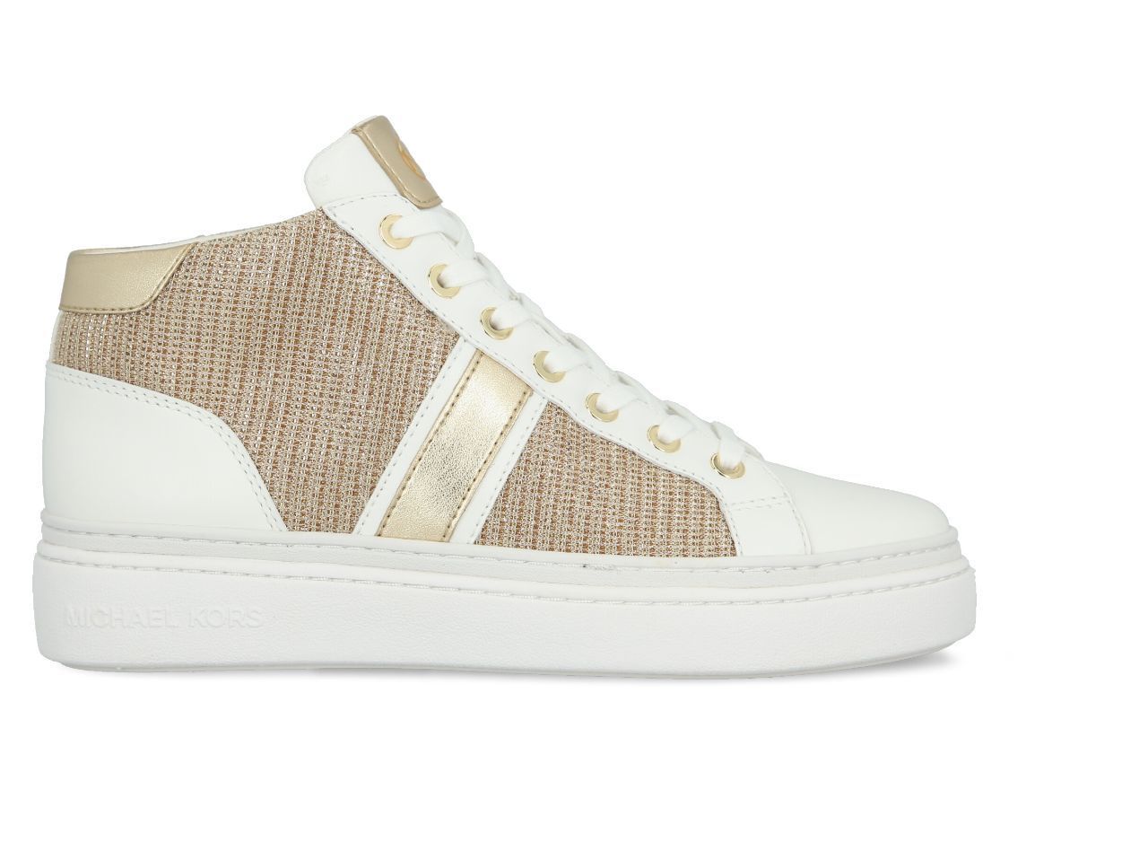 MICHAEL KORS CHAPMAN MID GLITTER CHANI MESH SNEAKER