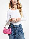 MICHAEL KORS JET SET CHARM SMALL LOGO CLUTCH