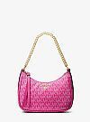 MICHAEL KORS JET SET CHARM SMALL LOGO CLUTCH