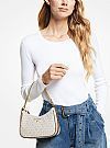 MICHAEL KORS JET SET CHARM SMALL LOGO CLUTCH