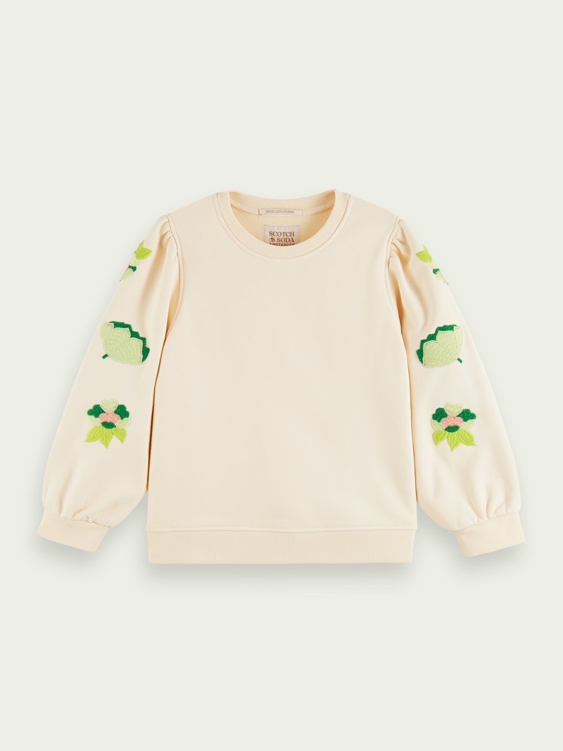 SCOTCH & SODA EMBROIDERED CREWNECK ΦΟΥΤΕΡ