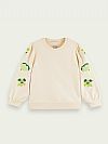 SCOTCH & SODA EMBROIDERED CREWNECK ΦΟΥΤΕΡ