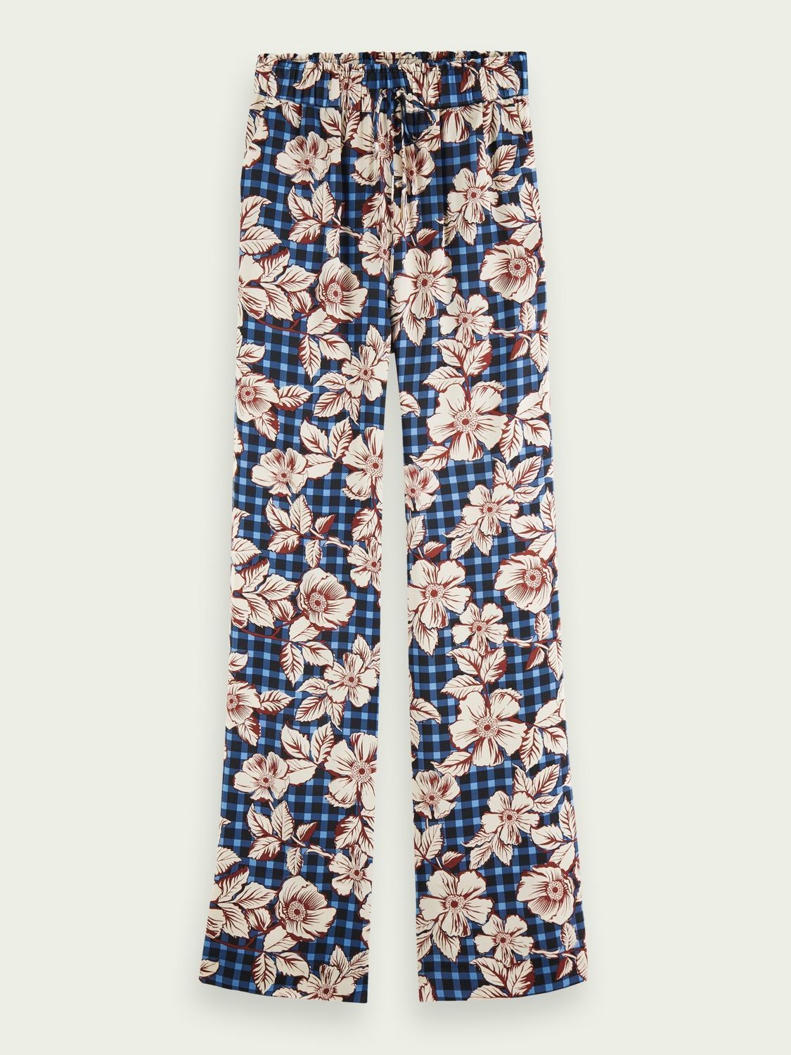 SCOTCH & SODA PRINTED WIDE-LEG ΠΑΝΤΕΛΟΝΙ