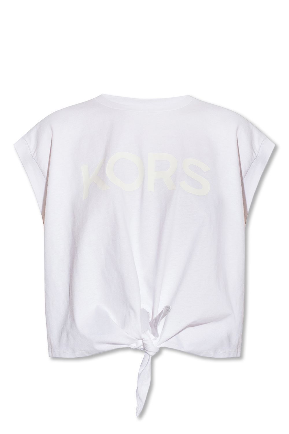 MICHAEL KORS TONAL LOGO COTTON-JERSEY T-SHIRT