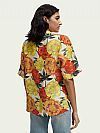SCOTCH & SODA LINEN HAWAIIAN ΠΟΥΚΑΜΙΣΟ