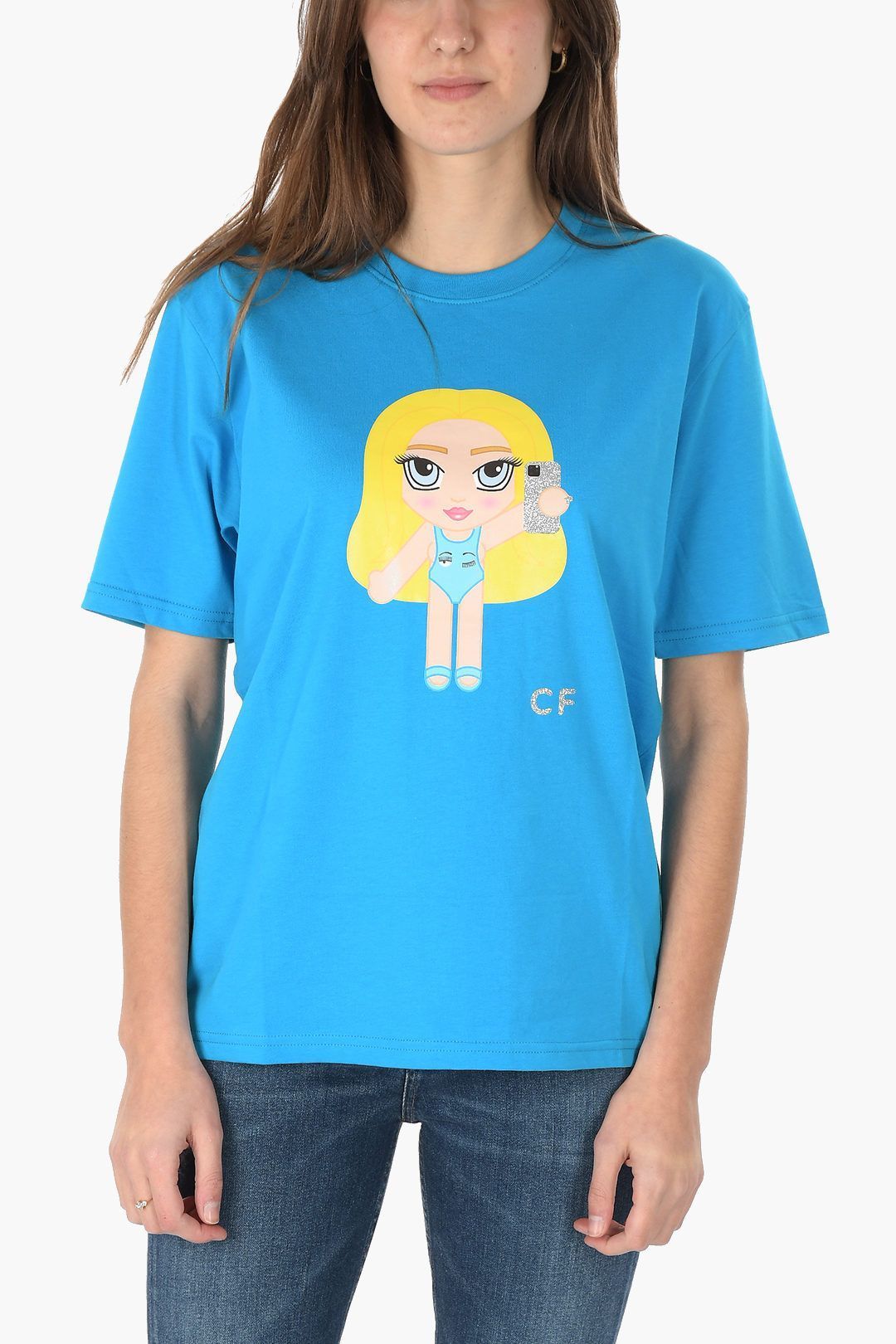CHIARA FERRAGNI MASCOTTE EYELIKE T-SHIRT