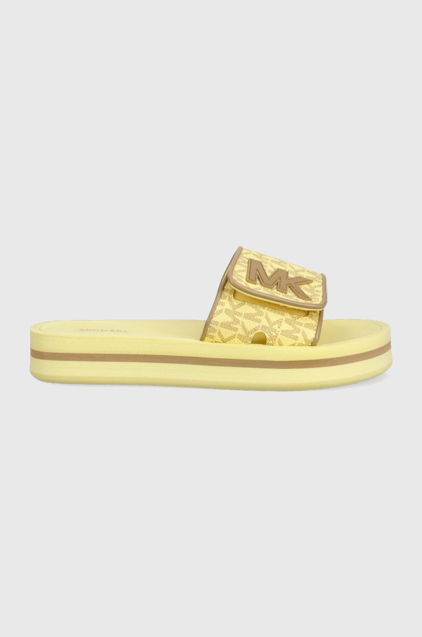 MICHAEL KORS PLATFORM SLIDE 