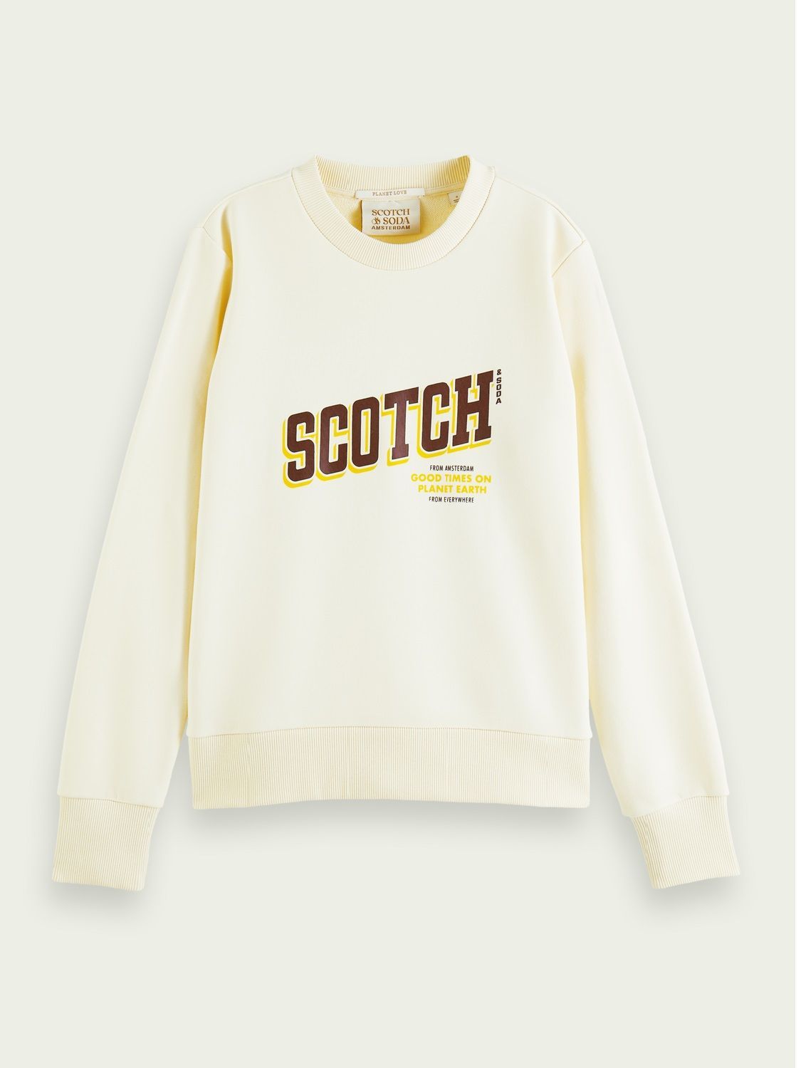 SCOTCH & SODA REGULAR FIT ARTWORK CREWNECK ΦΟΥΤΕΡ