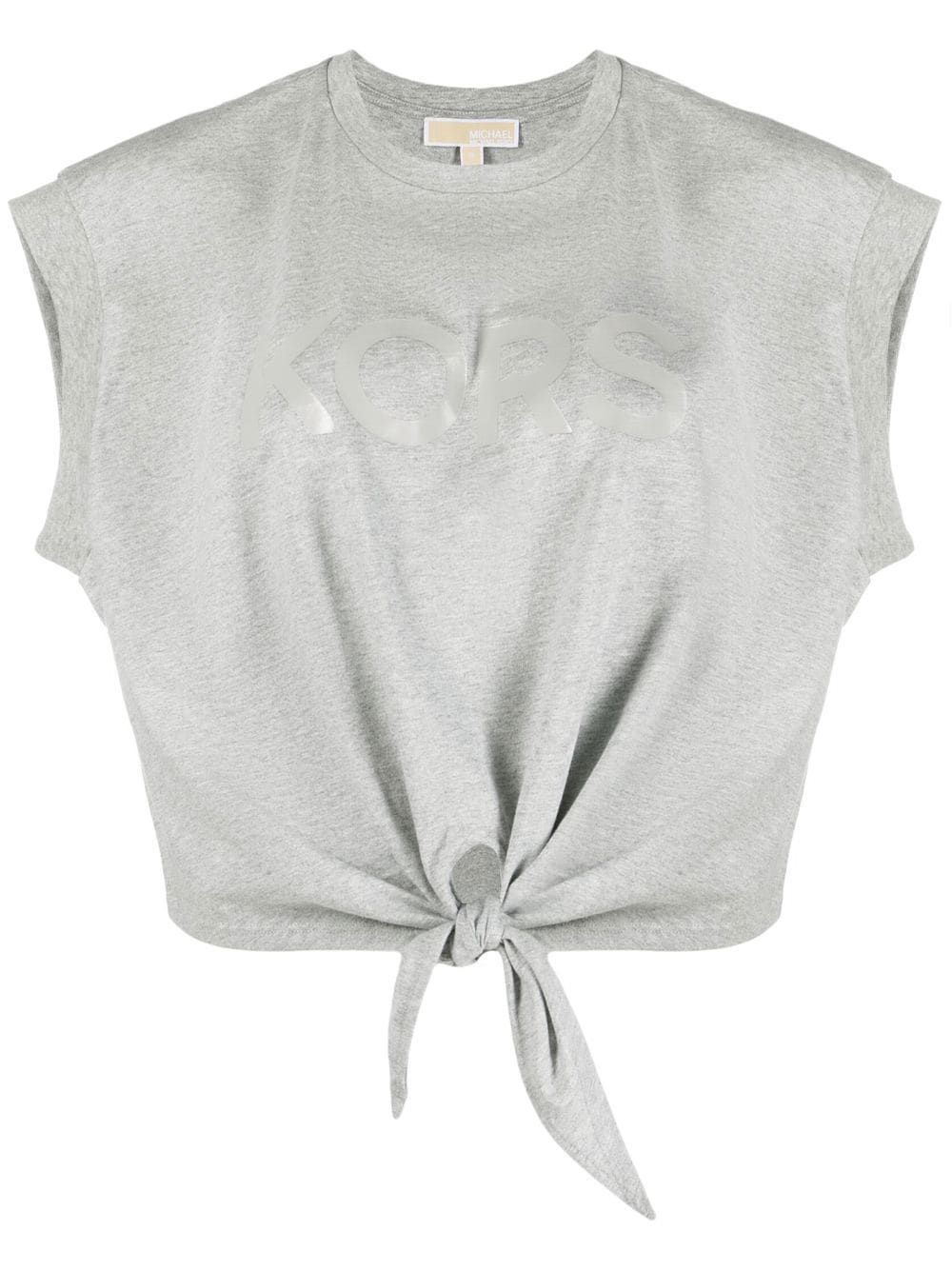 MICHAEL KORS TONAL LOGO COTTON-JERSEY T-SHIRT