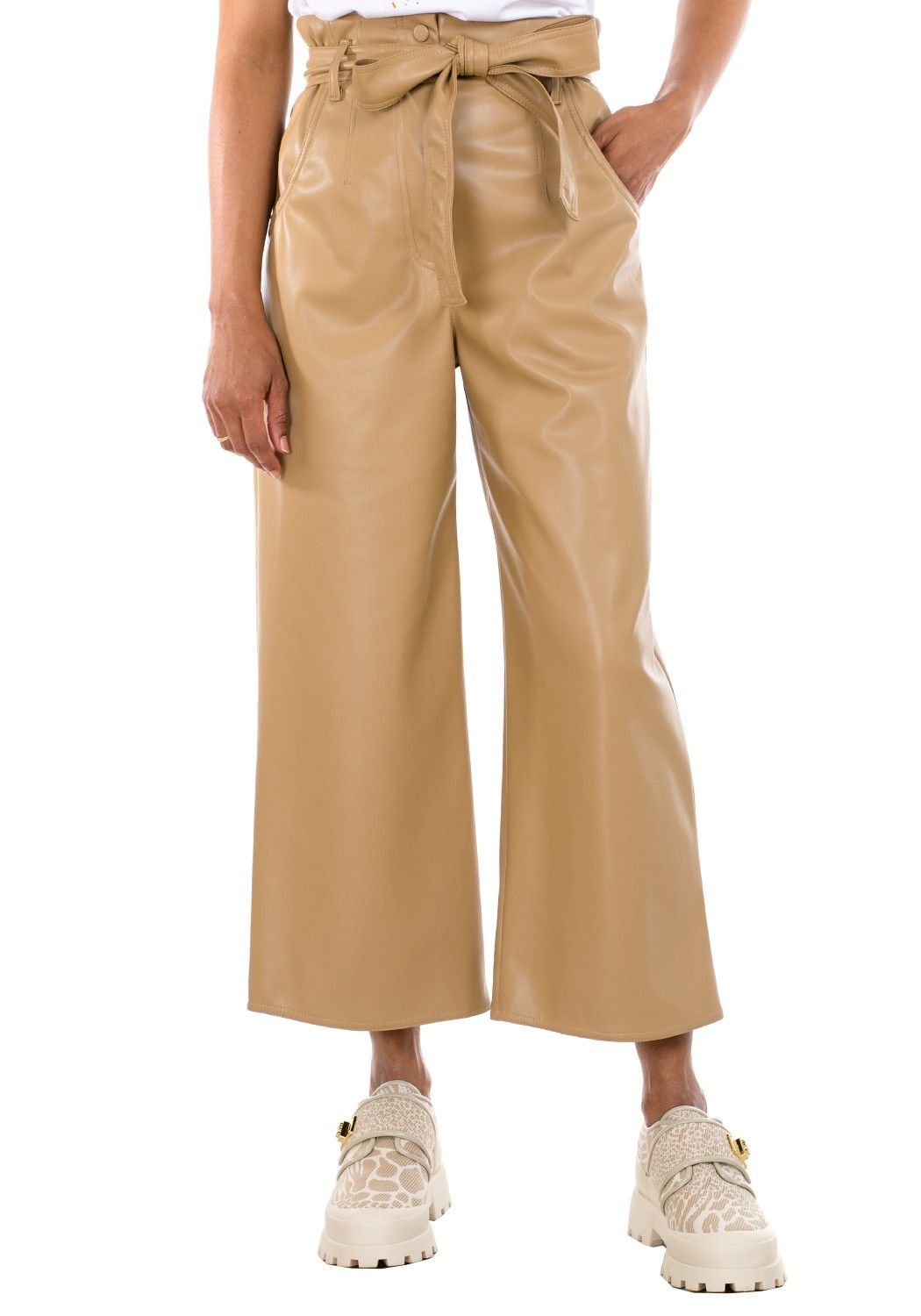 MARELLA ZINNIA ECO-LEATHER ΠΑΝΤΕΛΟΝΙ