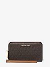 MICHAEL KORS LARGE LOGO SMARTPHONE WRISTLET ΠΟΡΤΟΦΟΛΙ