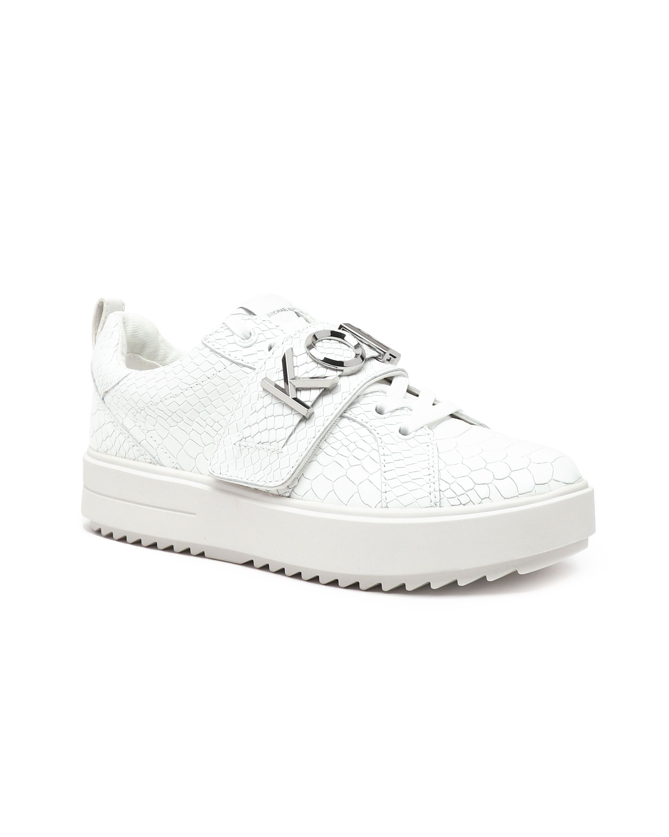 MICHAEL KORS EMMETT STRAP LACE UP SNEAKERS