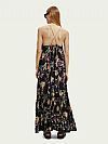 SCOTCH & SODA TIERED STRAP MAXI ΦΟΡΕΜΑ