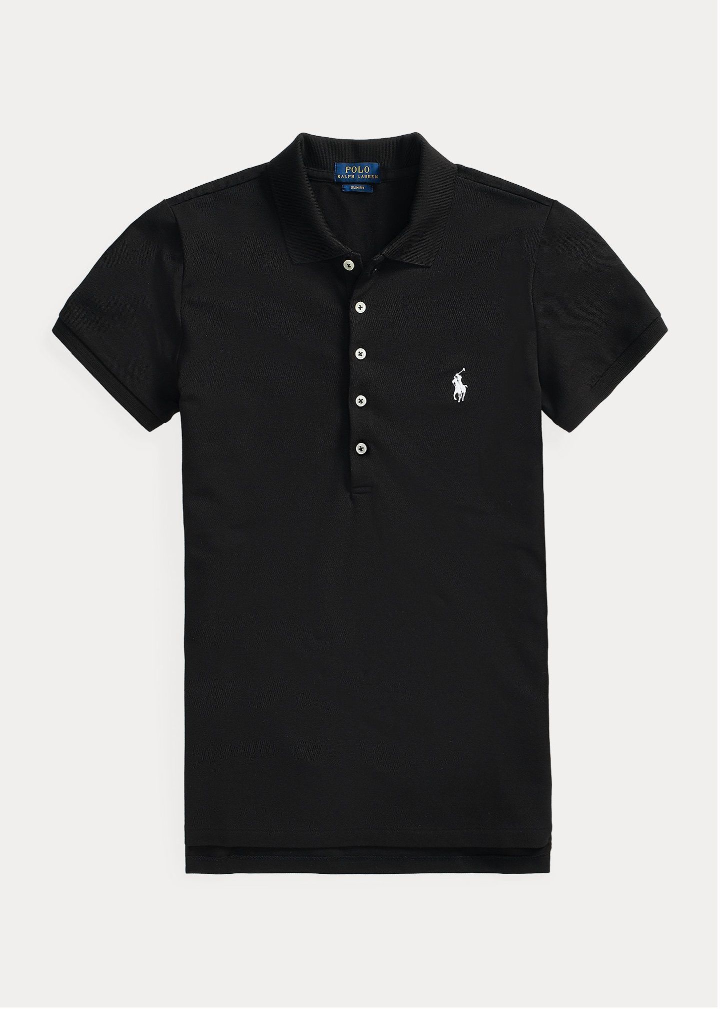 POLO RALPH LAUREN JULIE COTTON STRETCH POLO SHIRT