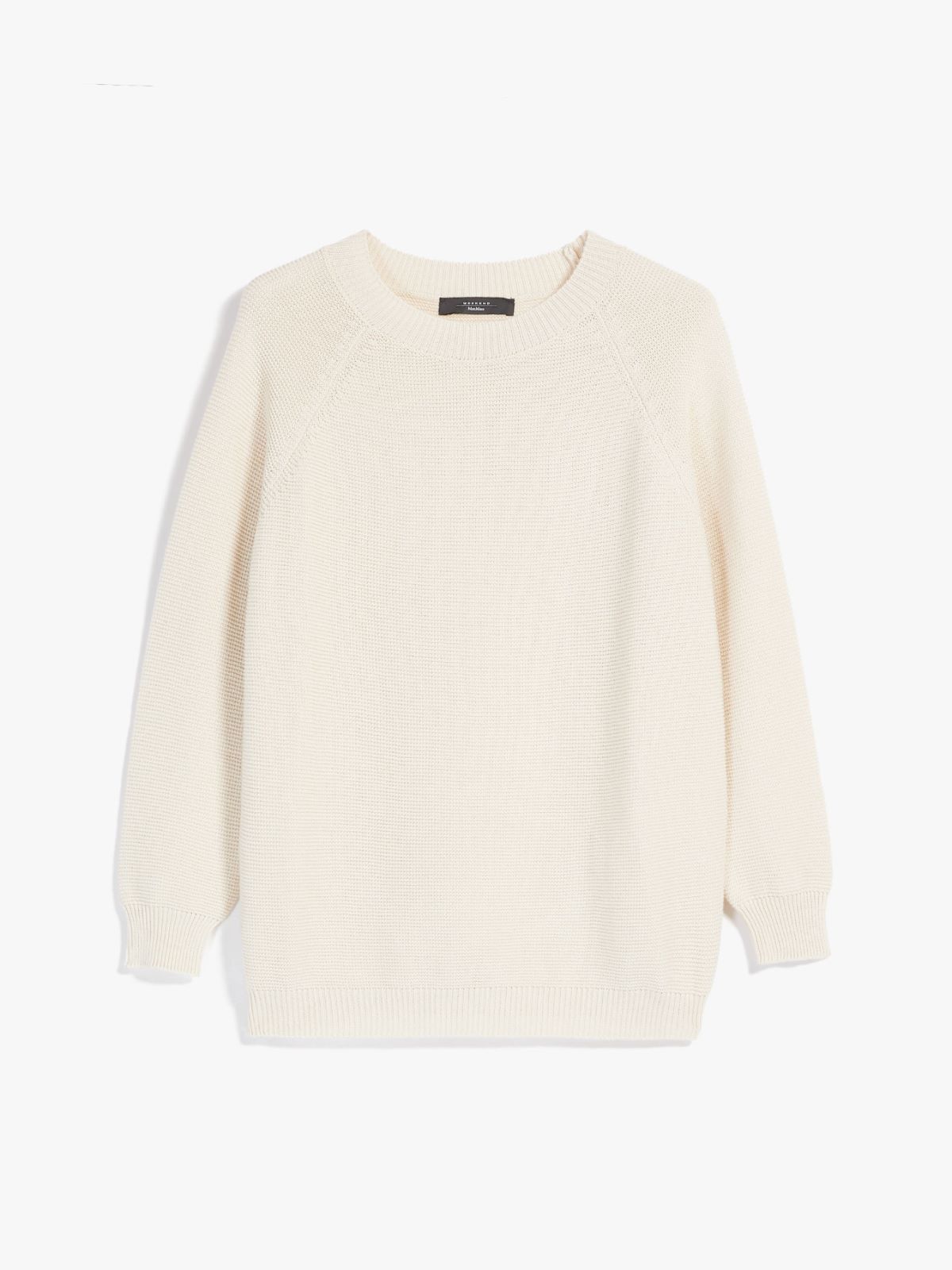 WEEKEND MAX MARA LINZ COTTON-YARN ΠΛΕΚΤΟ