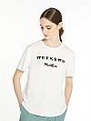 WEEKEND MAX MARA TALENTO JERSEY COTTON T-SHIRT