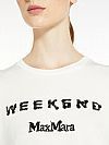 WEEKEND MAX MARA TALENTO JERSEY COTTON T-SHIRT