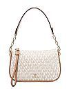 MICHAEL KORS LOGO LARGE SHOULDER BAG & CLUTCH