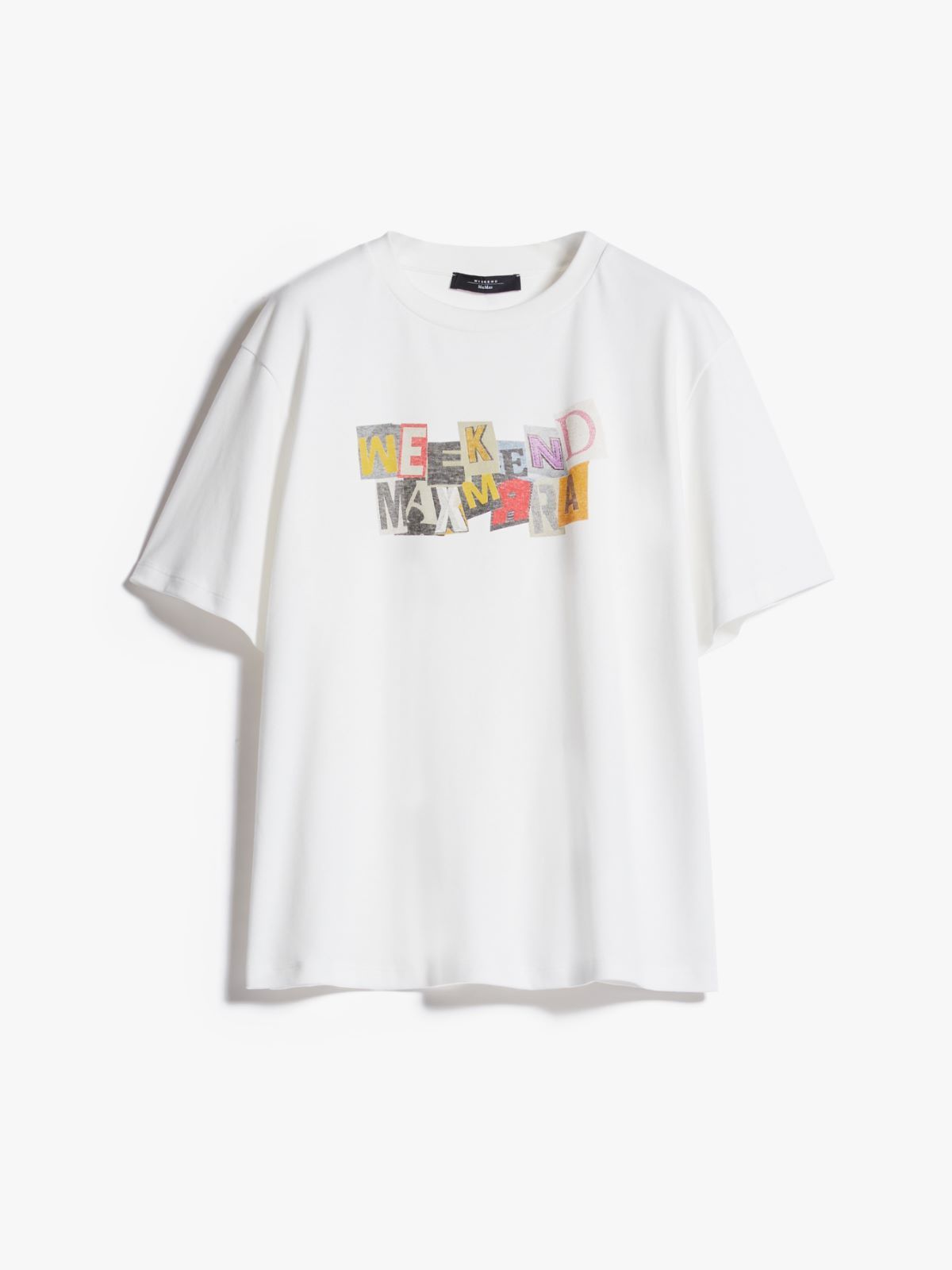 WEEKEND MAX MARA SCENA PRINTED JERSEY T-SHIRT