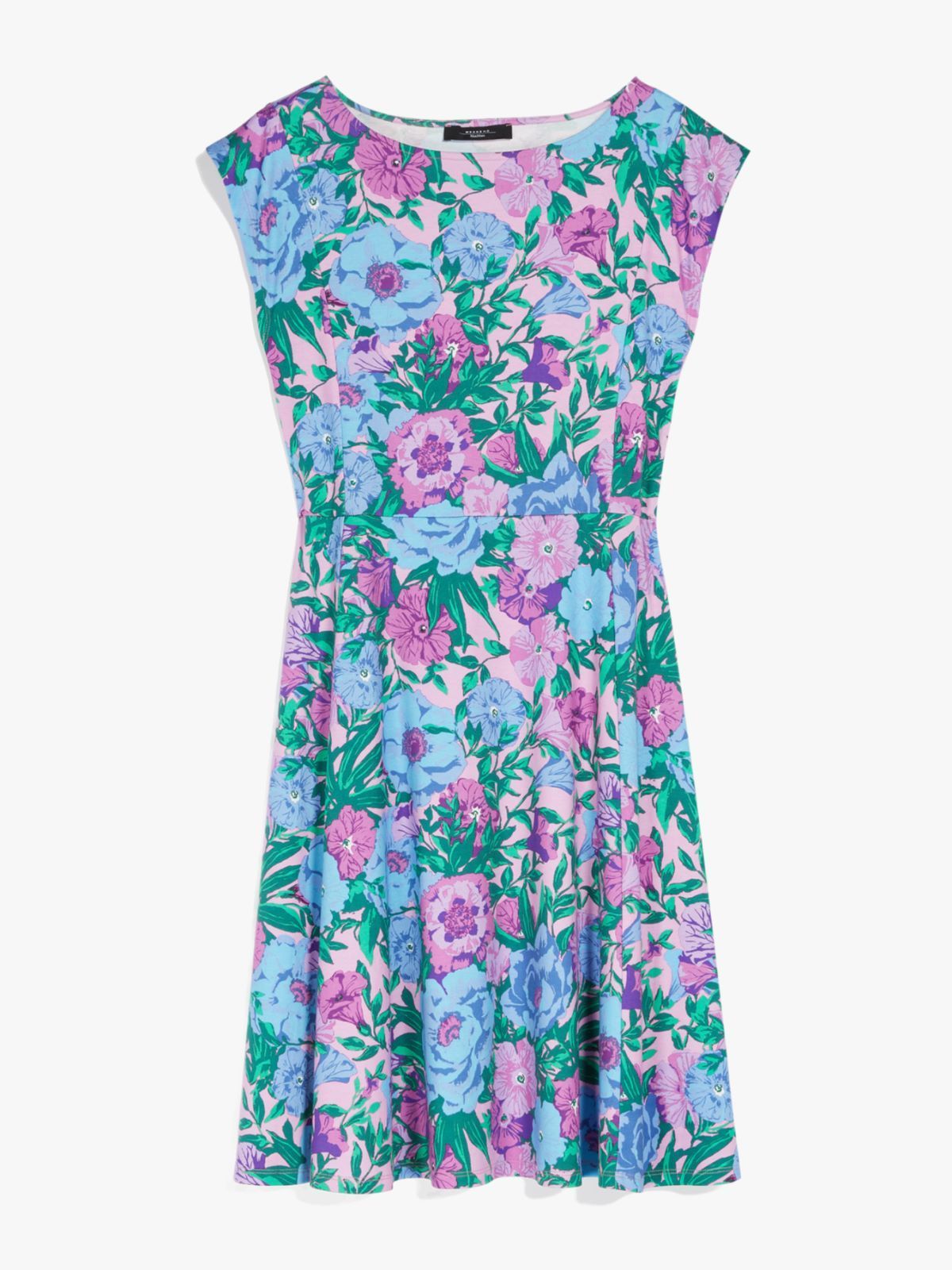 WEEKEND MAX MARA JESONE COTTON JERSEY MIDI ΦΟΡΕΜΑ