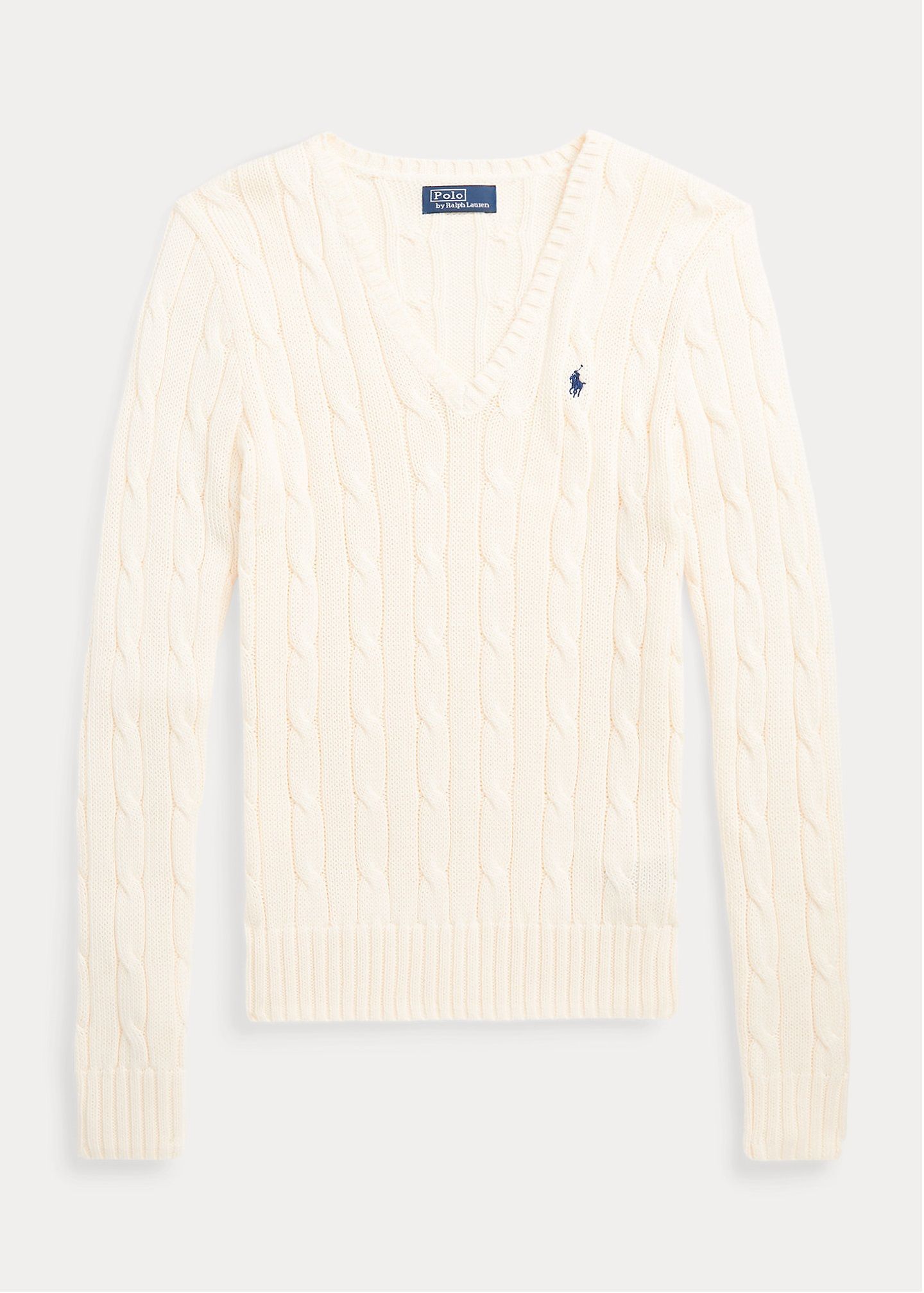 POLO RALPH LAUREN KIMBERLY CABLE-KNIT COTTON ΠΛΕΚΤΟ