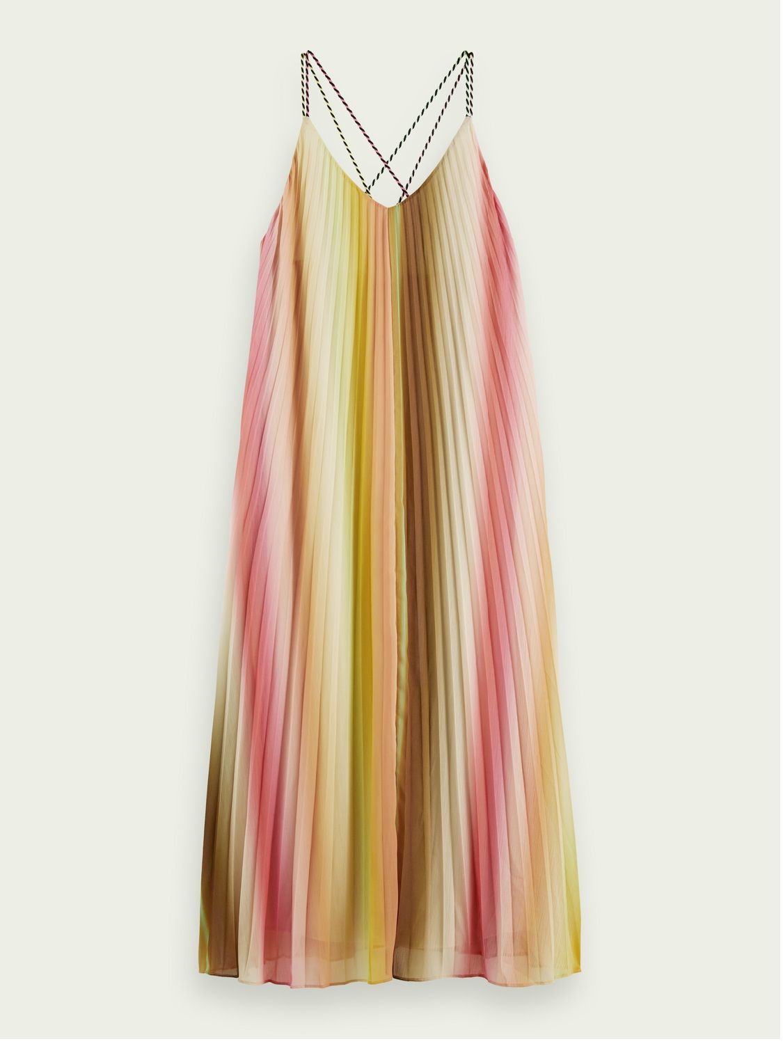 SCOTCH & SODA PLEATED MAXI STRAP ΦΟΡΕΜΑ