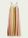 SCOTCH & SODA PLEATED MAXI STRAP ΦΟΡΕΜΑ