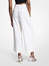 MICHAEL KORS CROPPED STRETCH TWILL BELTED ΠΑΝΤΕΛΟΝΙ
