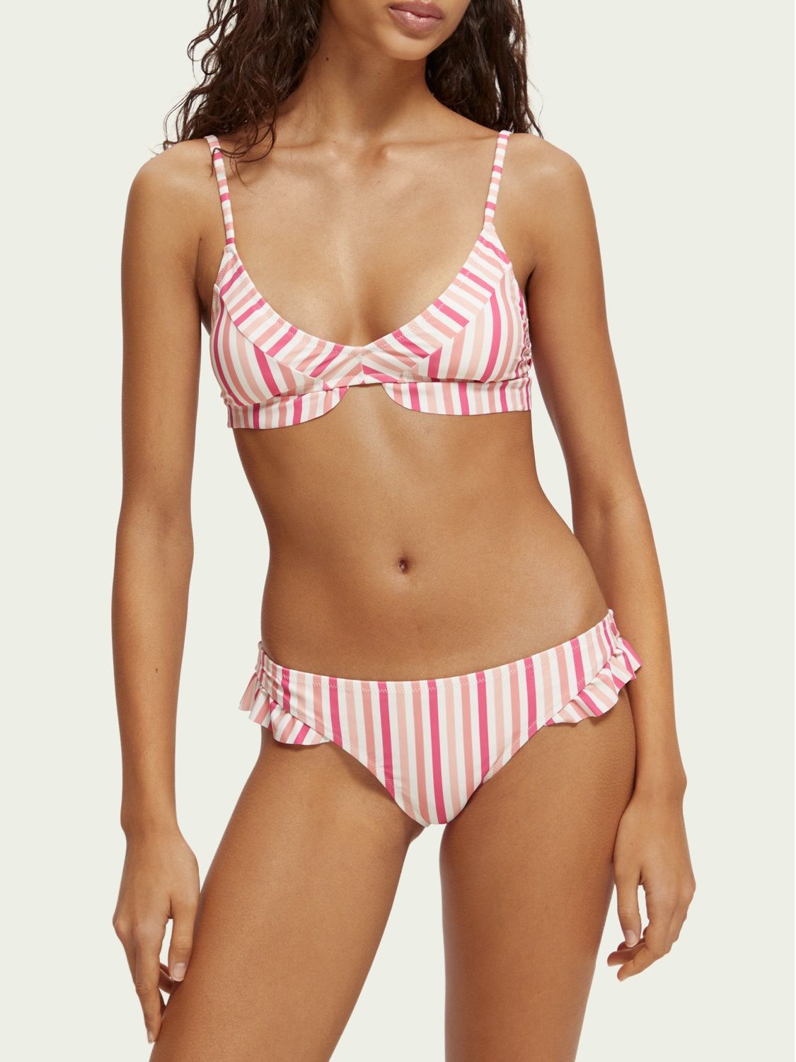 SCOTCH & SODA RUFFLED BIKINI