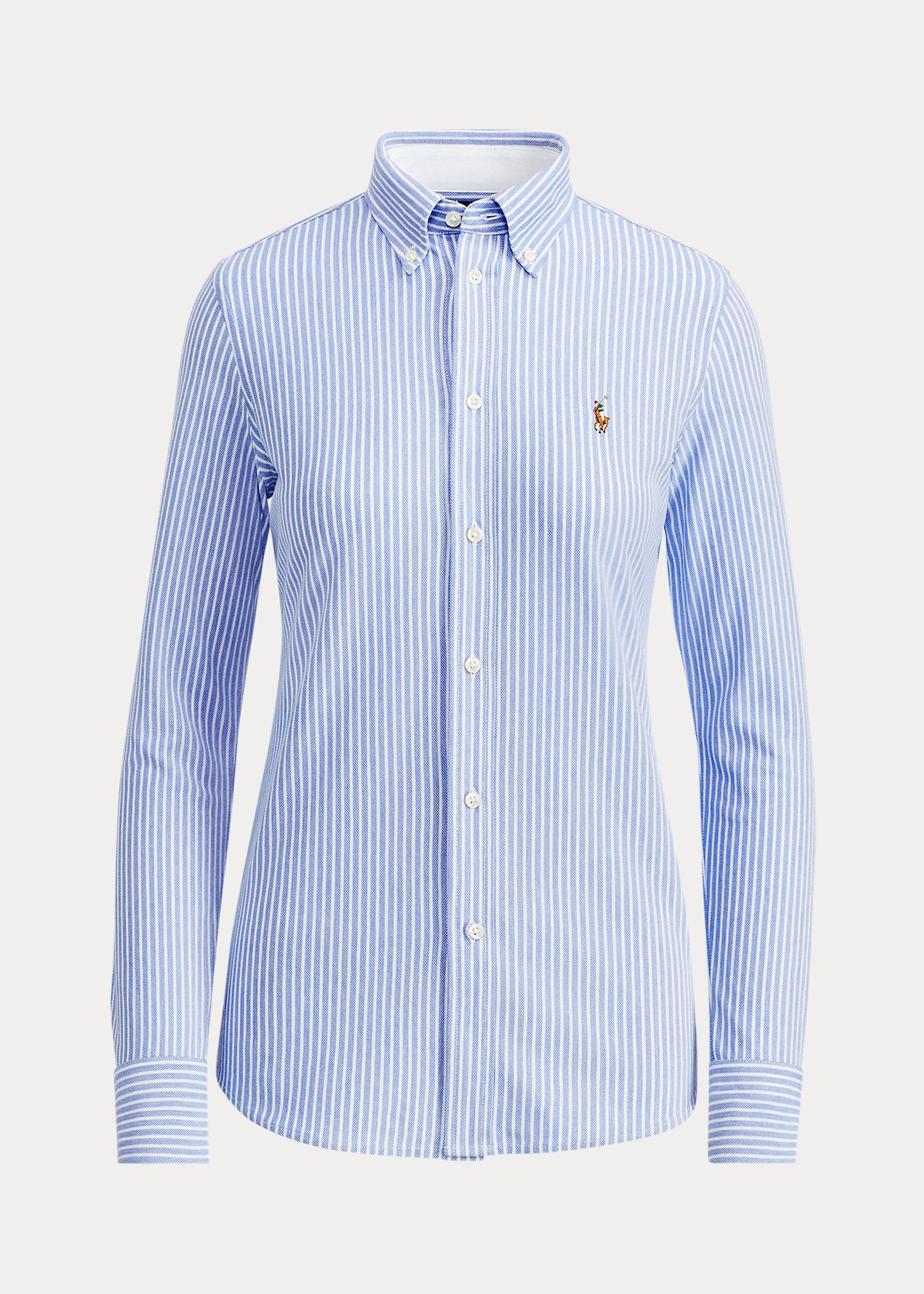 POLO RALPH LAUREN STRIPED KNIT OXFORD ΠΟΥΚΑΜΙΣΟ