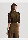 LAUREN RALPH LAUREN SATIN CHARMEUSE ΠΟΥΚΑΜΙΣΟ