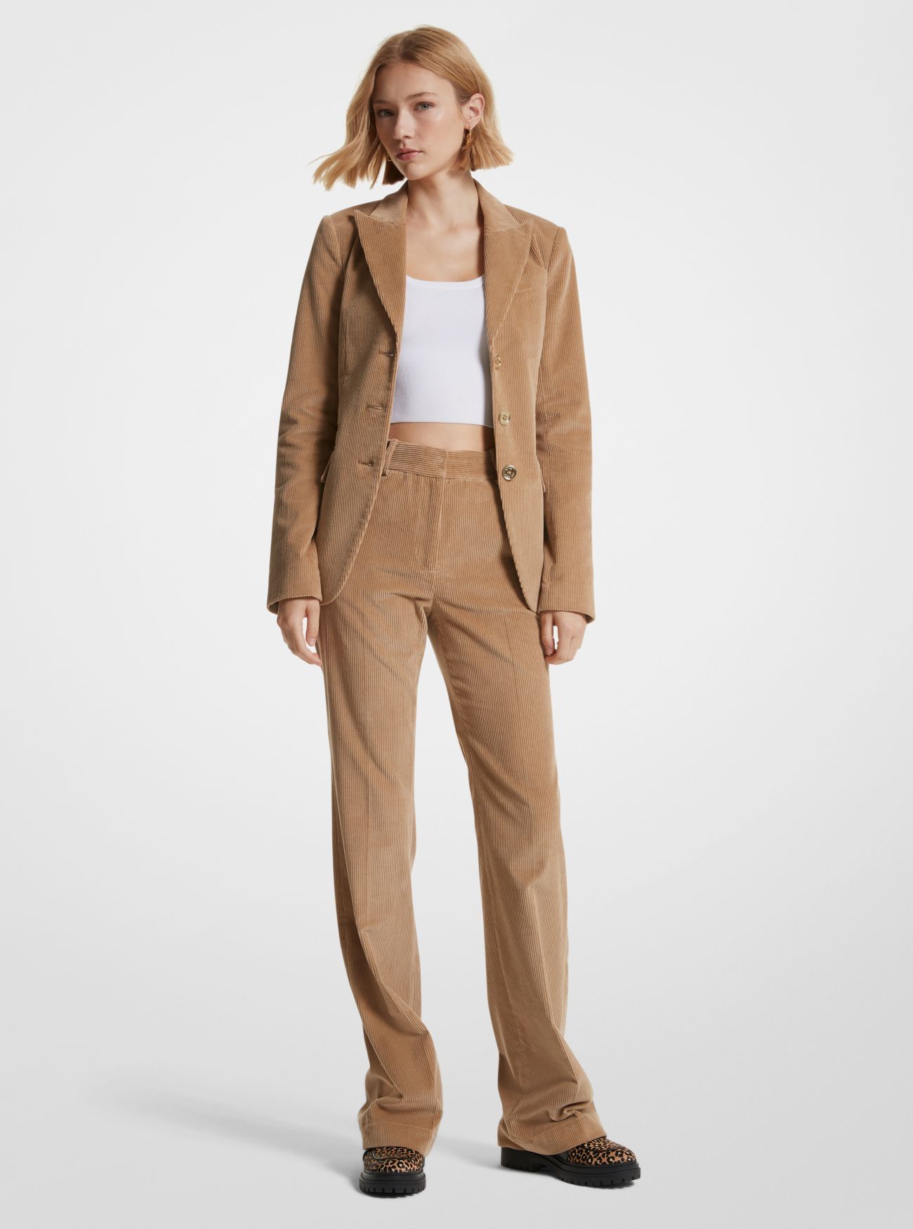 MICHAEL KORS CORDUROY BOOT-CUT ΠΑΝΤΕΛΟΝΙ