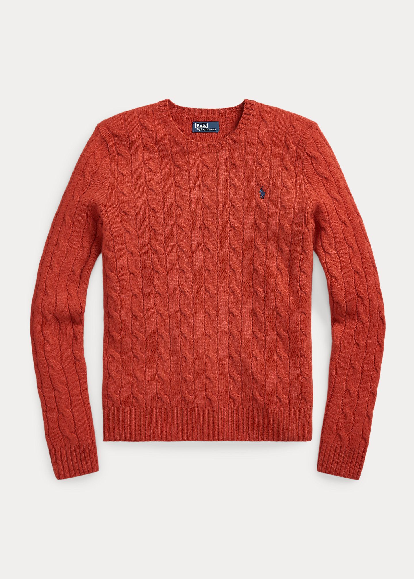 POLO RALPH LAUREN CABLE-KNIT WOOL-CASHMERE ΠΛΕΚΤΟ