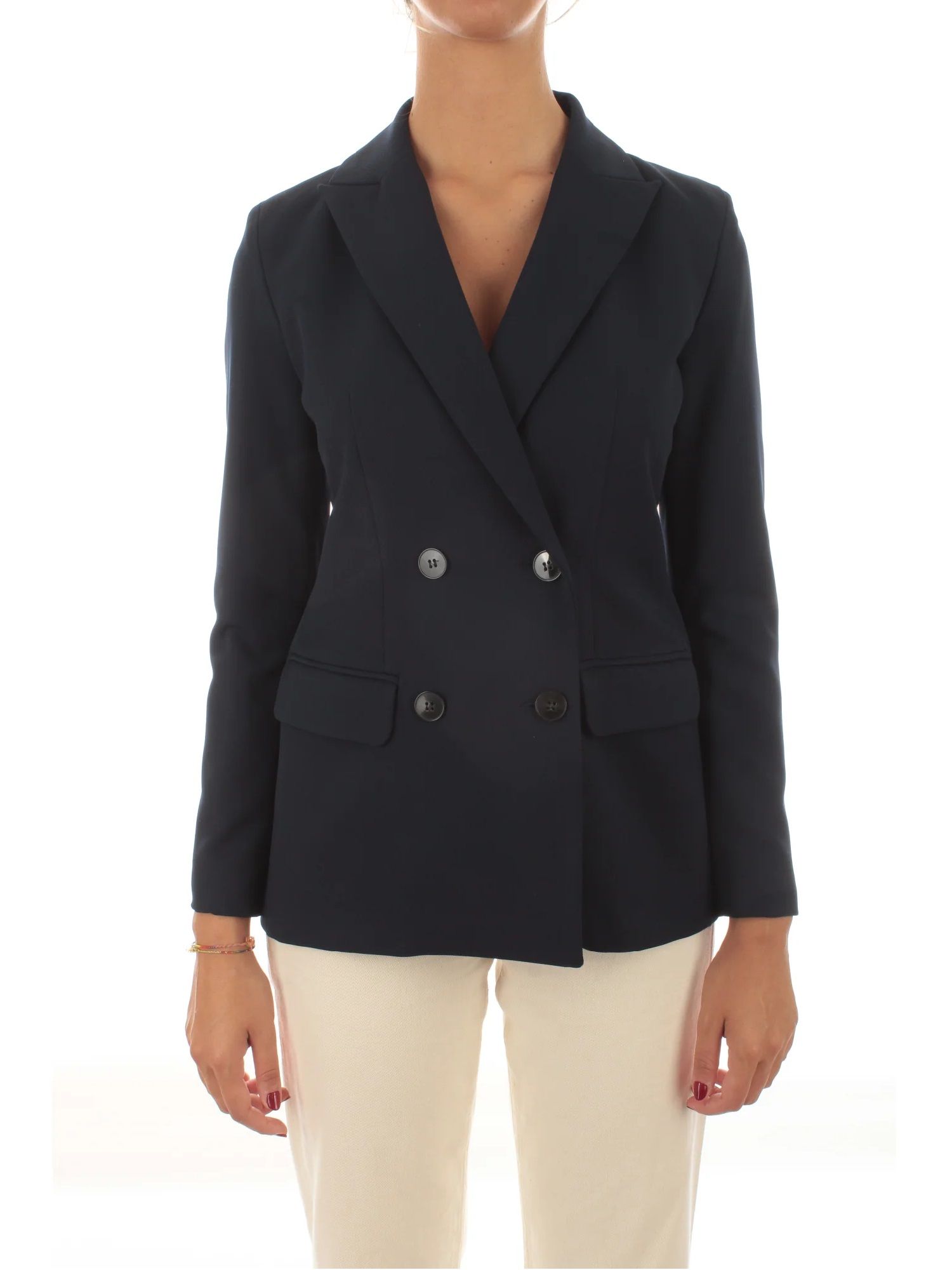 EMME MARELLA MINORCA DOUBLE BREASTED BLAZER