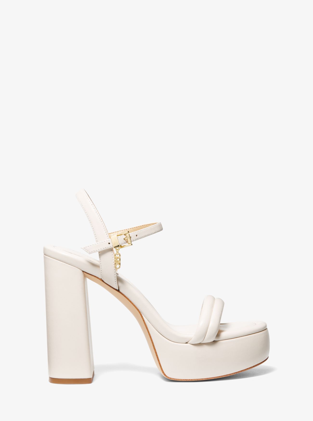 MICHAEL KORS LACI LEATHER PLATFORM ΠΕΔΙΛΑ