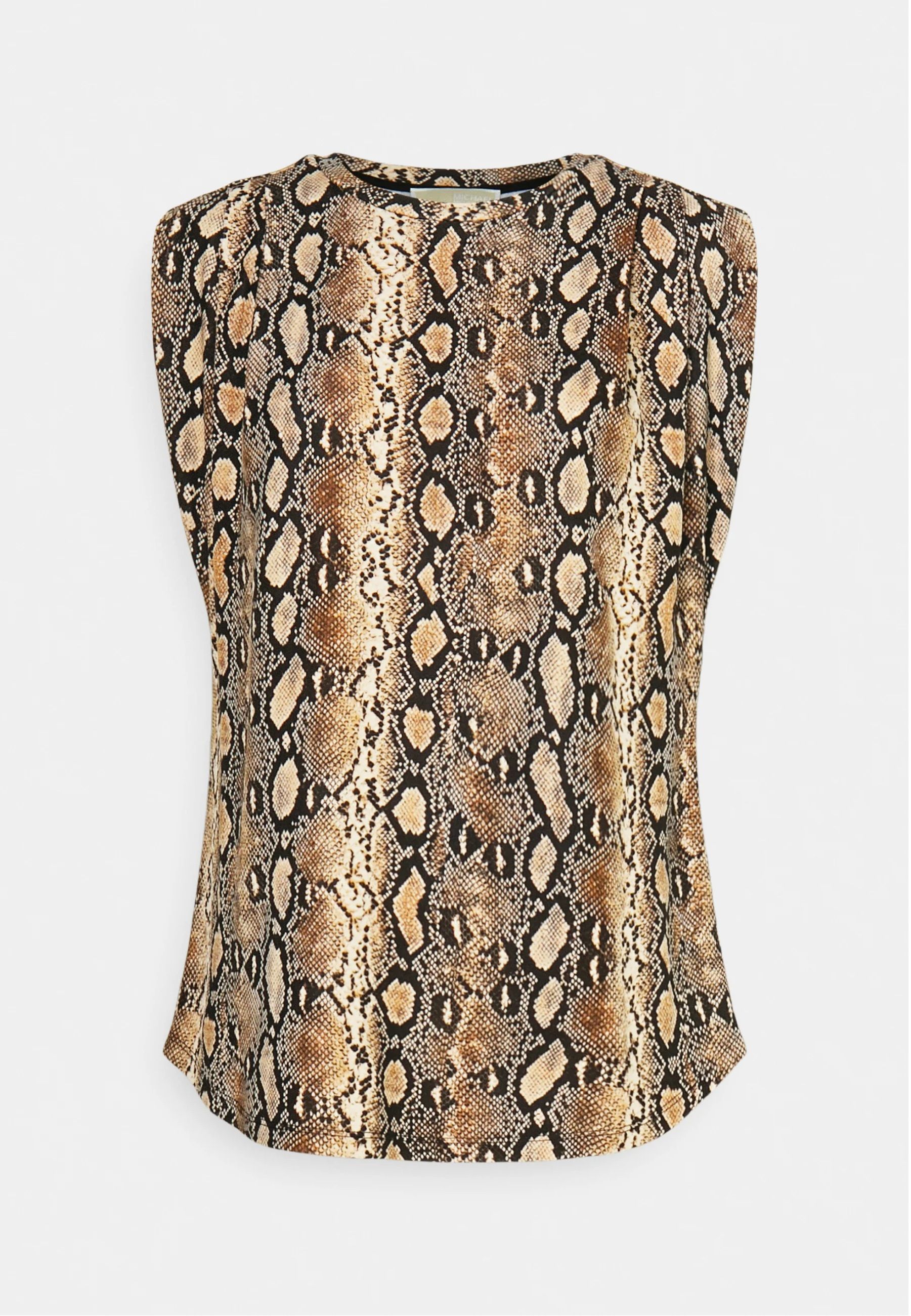 MICHAEL KORS ANIMAL PRINT PLEAT-DETAIL ΜΠΛΟΥΖΑ