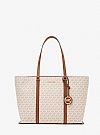 MICHAEL KORS TEMPLE LARGE SIGNATURE LOGO TOTE ΤΣΑΝΤΑ