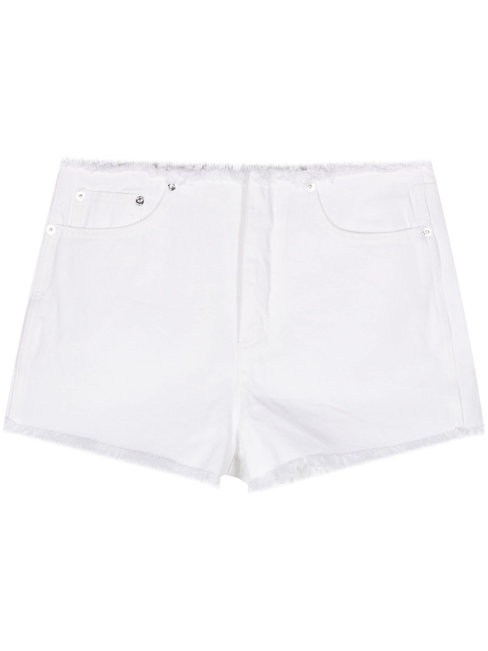 MICHAEL KORS FRAYED DENIM SHORTS