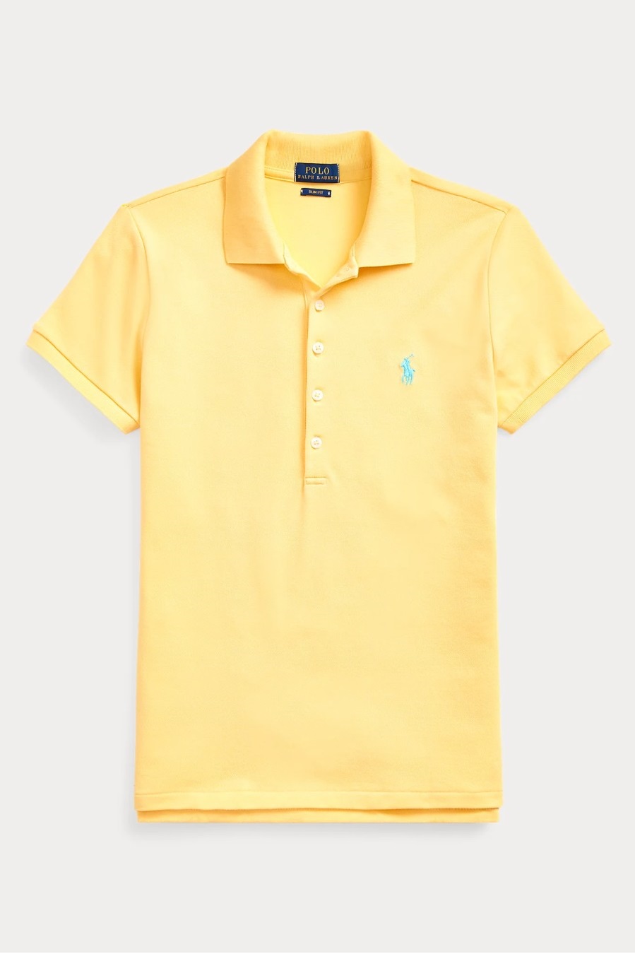 POLO RALPH LAUREN JULIE COTTON STRETCH POLO SHIRT