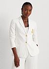 LAUREN RALPH LAUREN BULLION JACQUARD BLAZER