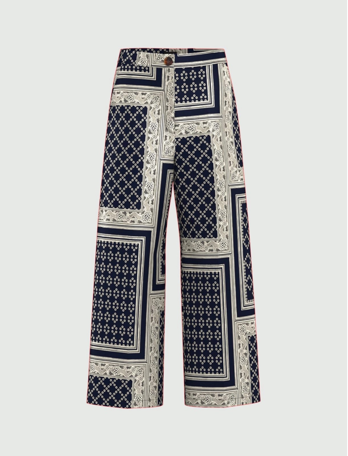 EMME MARELLA WILMA PATTERNED TWILL ΠΑΝΤΕΛΟΝΙ